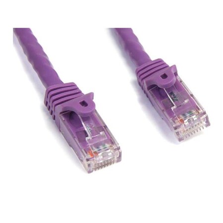 Ezgeneration 10 Ft Purple Snagless Cat6 Patch Cable EZ790443
